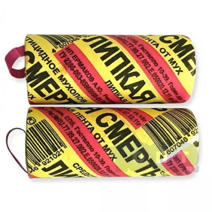 Липкая лента для мух Липкая Смерть 1уп(16 шт)