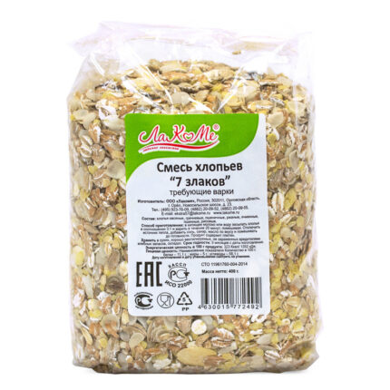 Хлопья 7 злаков 400г