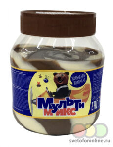 Шоколадно молочная паста Мультимикс 750гр ООО "СМП "МАРК IV"