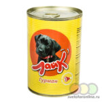 Корм "Лайк" консервы для собак 850 г Гурман говядина и сердце