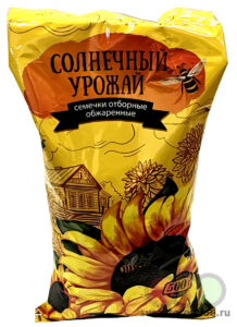 Семечки "Солнечный Урожай" 500г Мартин