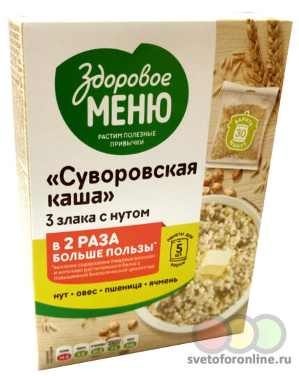 Смесь круп "Суворовская каша" (нут