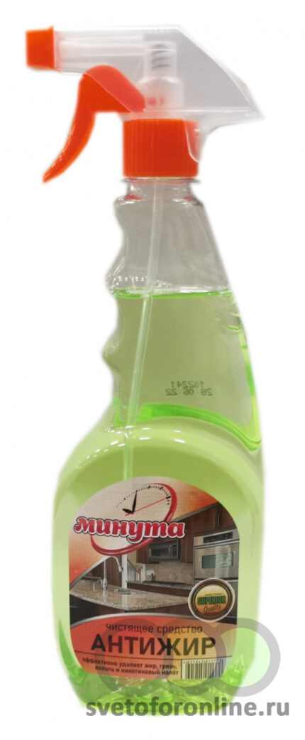 Чистящее средство "Минута" Антижир 750г c распылителем