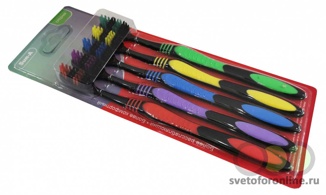 item_79842_big Зубная щетка набор 5 шт