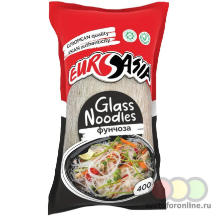 Лапша крахмальная "Фунчоза" ТМ "EurAsia" 400 г.