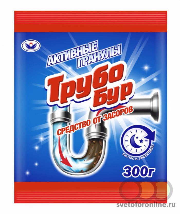 Трубобур Активные гранулы 300 г. мягкая упаковка